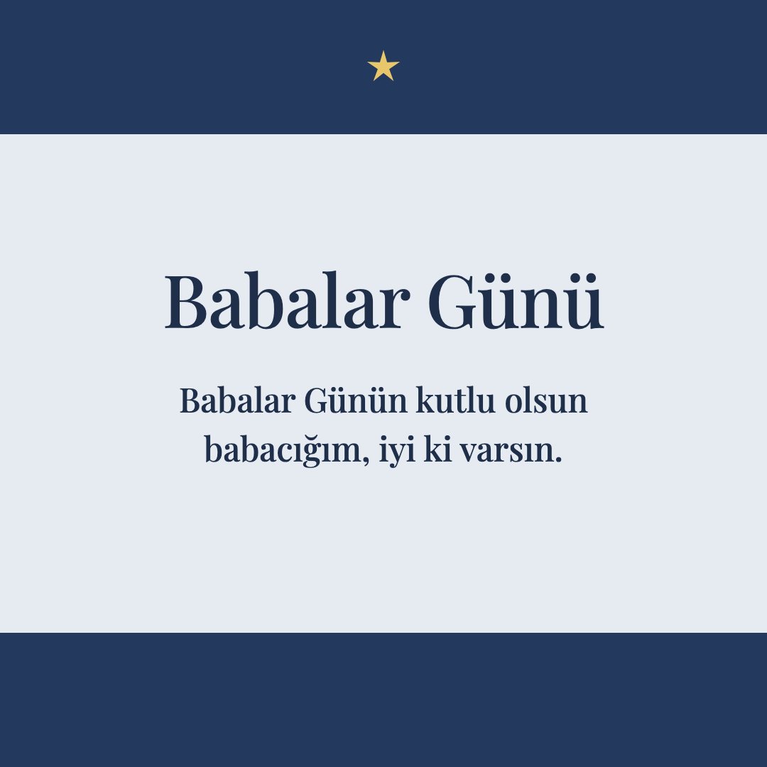 Babalar Günü resimli kart: Babalar Günün kutlu olsun babacığım, iyi ki varsın.
