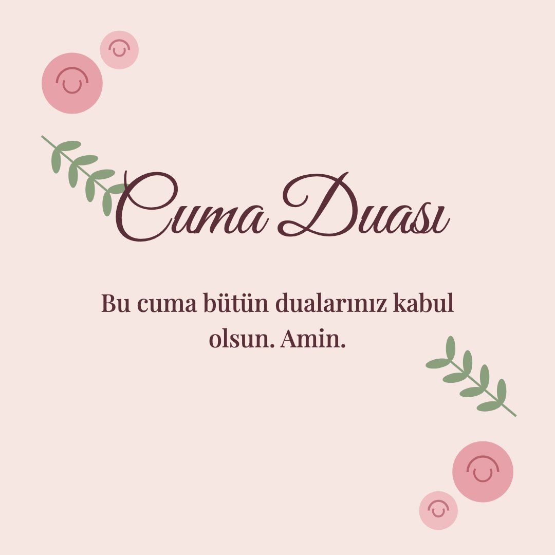 Cuma Duası resimli kart: Bu cuma bütün dualarınız kabul olsun. Amin.