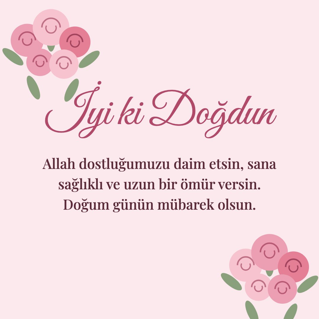 İyi ki Doğdun resimli kart: Allah dostluğumuzu daim etsin, sana sağlıklı ve uzun bir ömür versin. Doğum günün mübarek olsun.