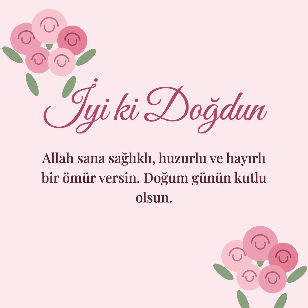 İyi ki Doğdun resimli kart: Allah sana sağlıklı, huzurlu ve hayırlı bir ömür versin. Doğum günün kutlu olsun.