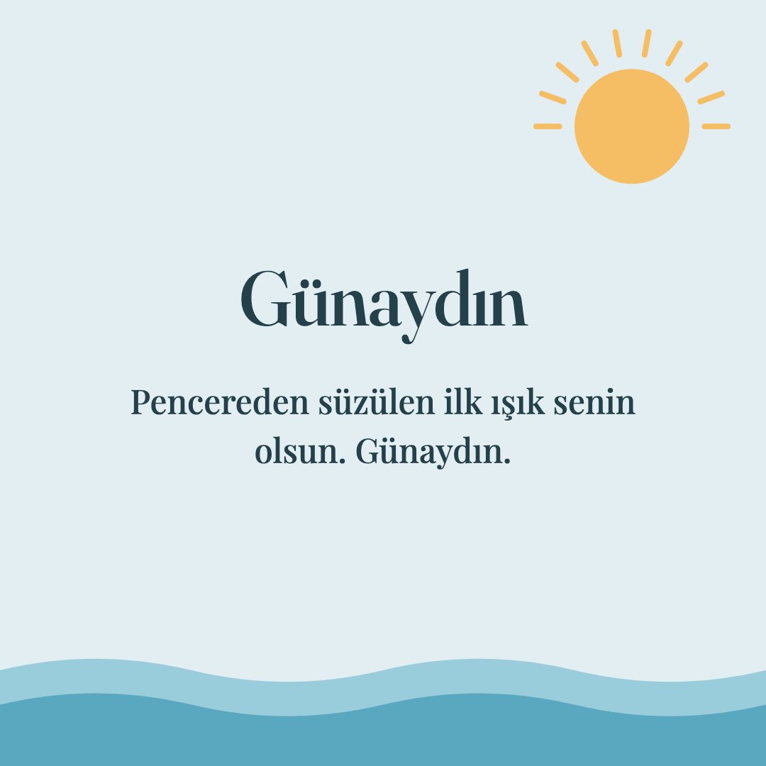 Günaydın resimli kart: Pencereden süzülen ilk ışık senin olsun. Günaydın.