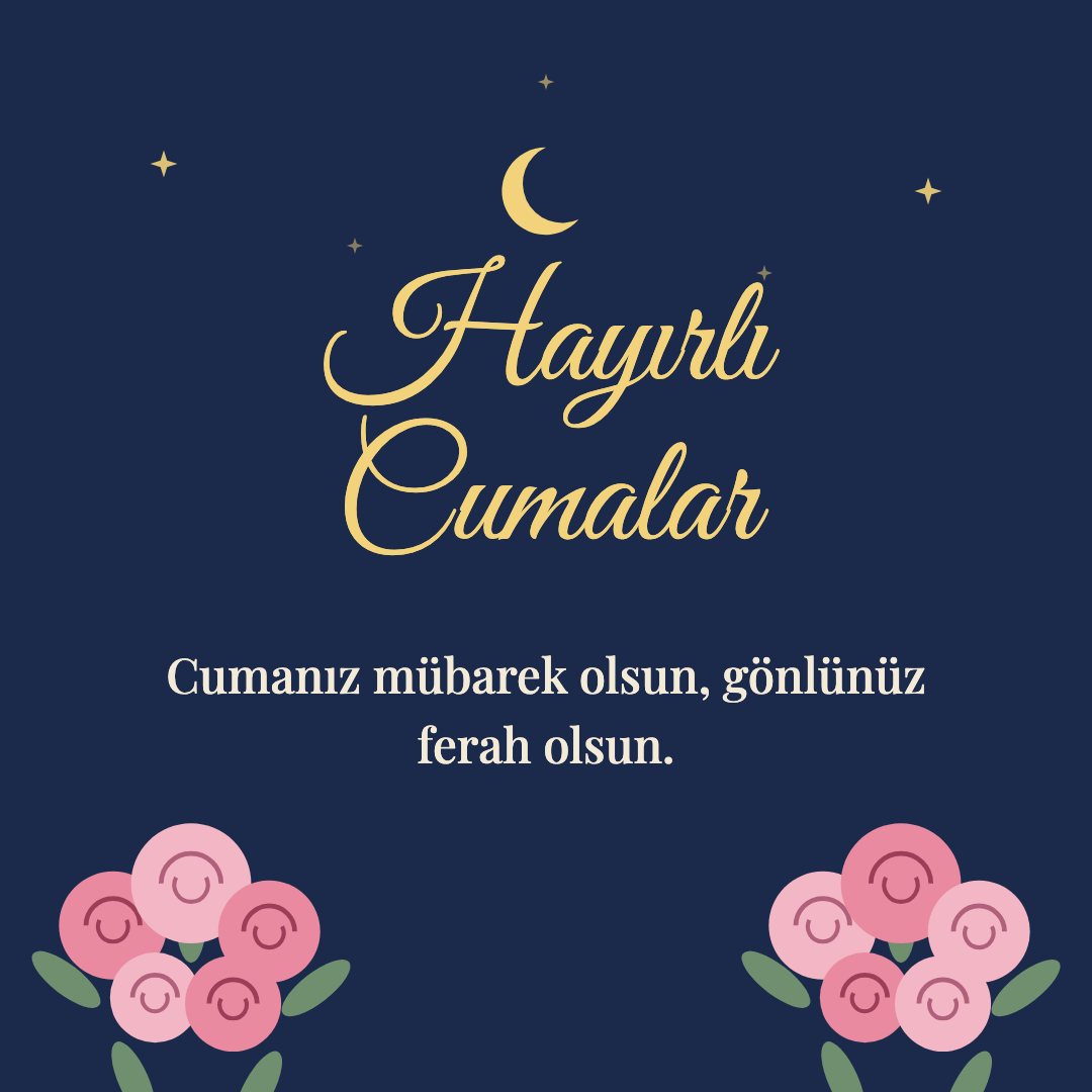 Hayırlı Cumalar resimli kart: Cumanız mübarek olsun, gönlünüz ferah olsun.