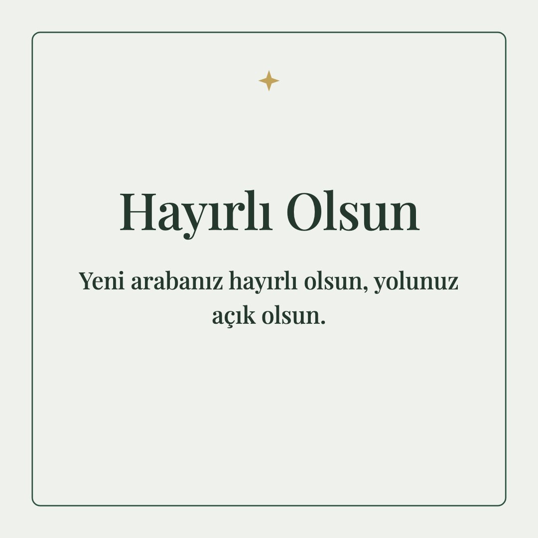 Hayırlı Olsun resimli kart: Yeni arabanız hayırlı olsun, yolunuz açık olsun.