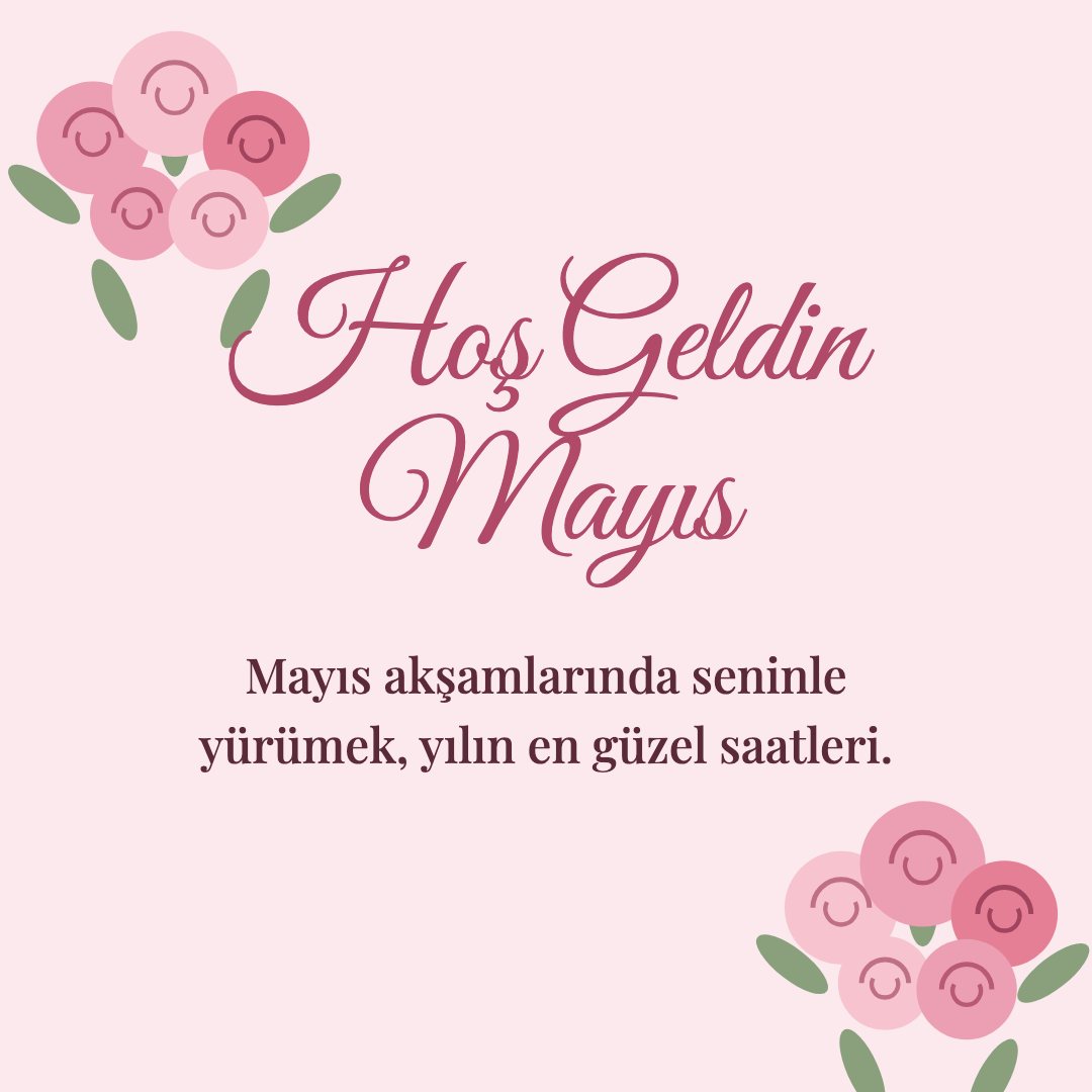 Hoş Geldin Mayıs resimli kart: Mayıs akşamlarında seninle yürümek, yılın en güzel saatleri.