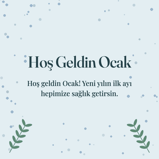 Hoş Geldin Ocak hareketli (GIF) kart: Hoş geldin Ocak! Yeni yılın ilk ayı hepimize sağlık getirsin.