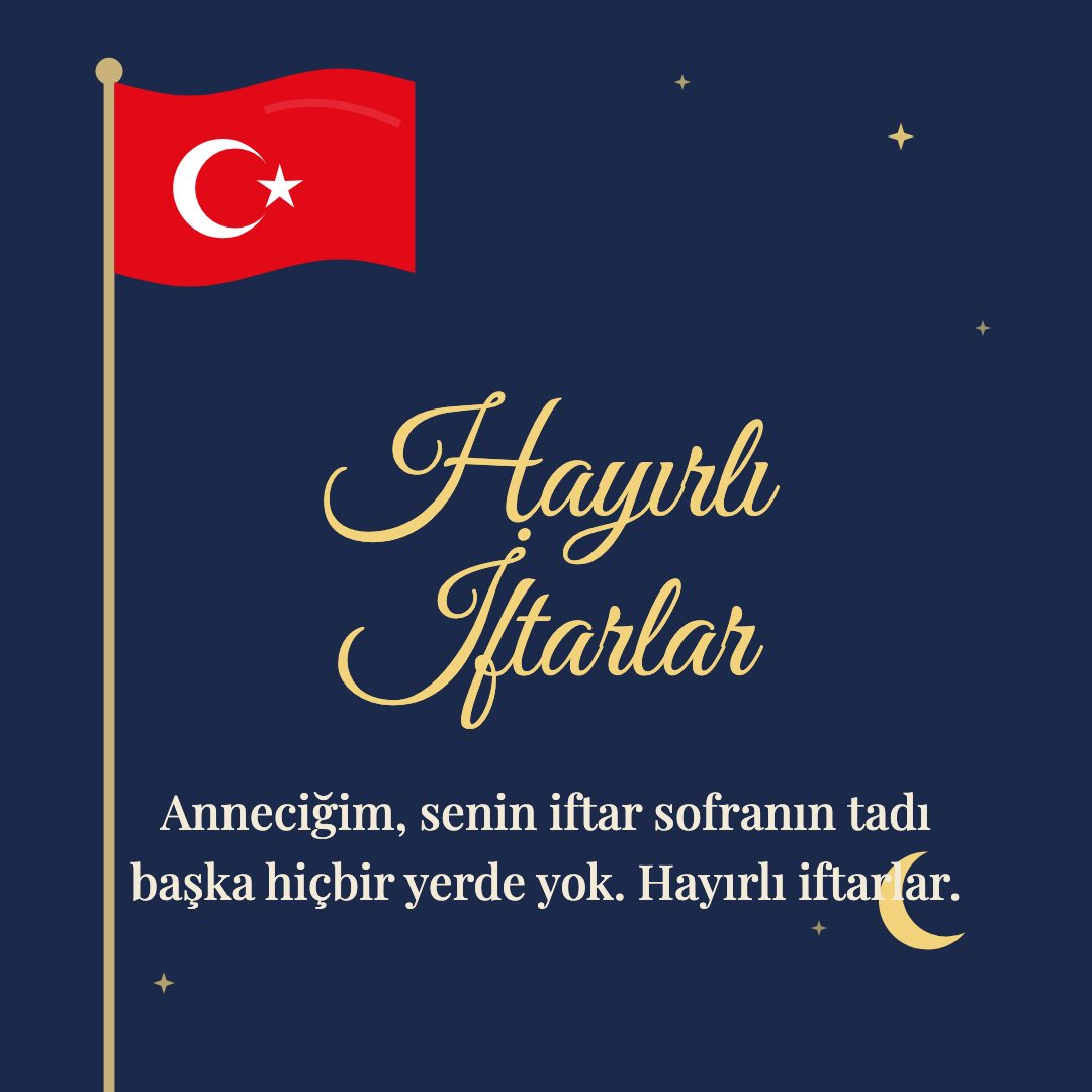 Hayırlı İftarlar resimli kart: Anneciğim, senin iftar sofranın tadı başka hiçbir yerde yok. Hayırlı iftarlar.