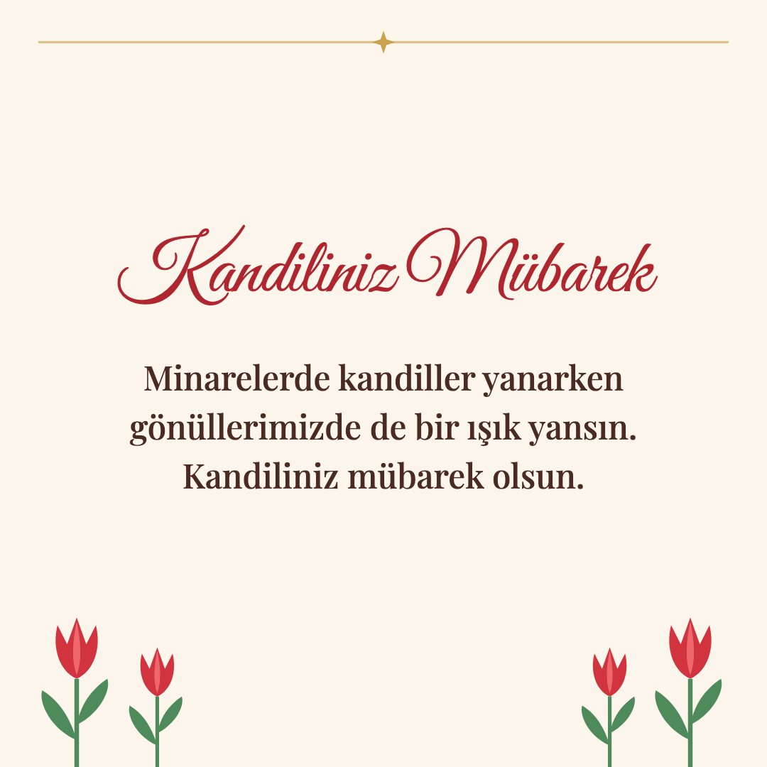 Kandiliniz Mübarek resimli kart: Minarelerde kandiller yanarken gönüllerimizde de bir ışık yansın. Kandiliniz mübarek olsun.