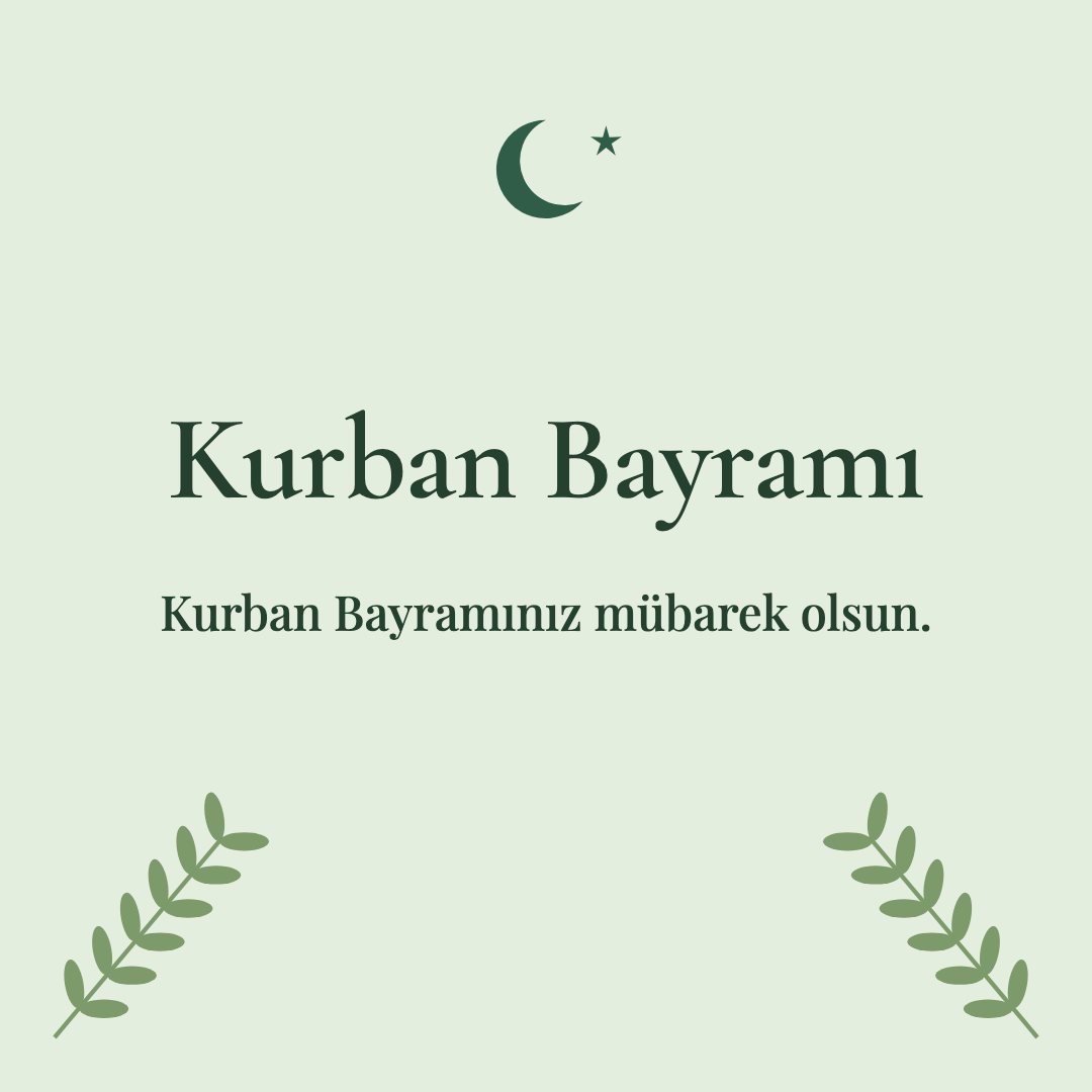 Kurban Bayramı resimli kart: Kurban Bayramınız mübarek olsun.