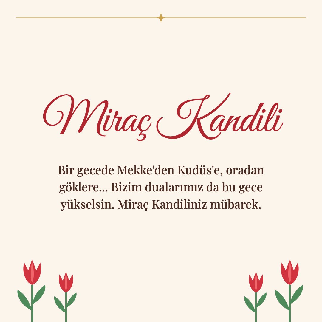 Miraç Kandili resimli kart: Bir gecede Mekke'den Kudüs'e, oradan göklere... Bizim dualarımız da bu gece yükselsin. Miraç Kandiliniz mübarek.