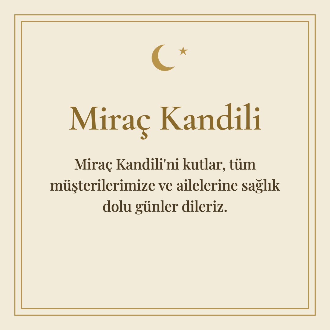 Miraç Kandili resimli kart: Miraç Kandili'ni kutlar, tüm müşterilerimize ve ailelerine sağlık dolu günler dileriz.