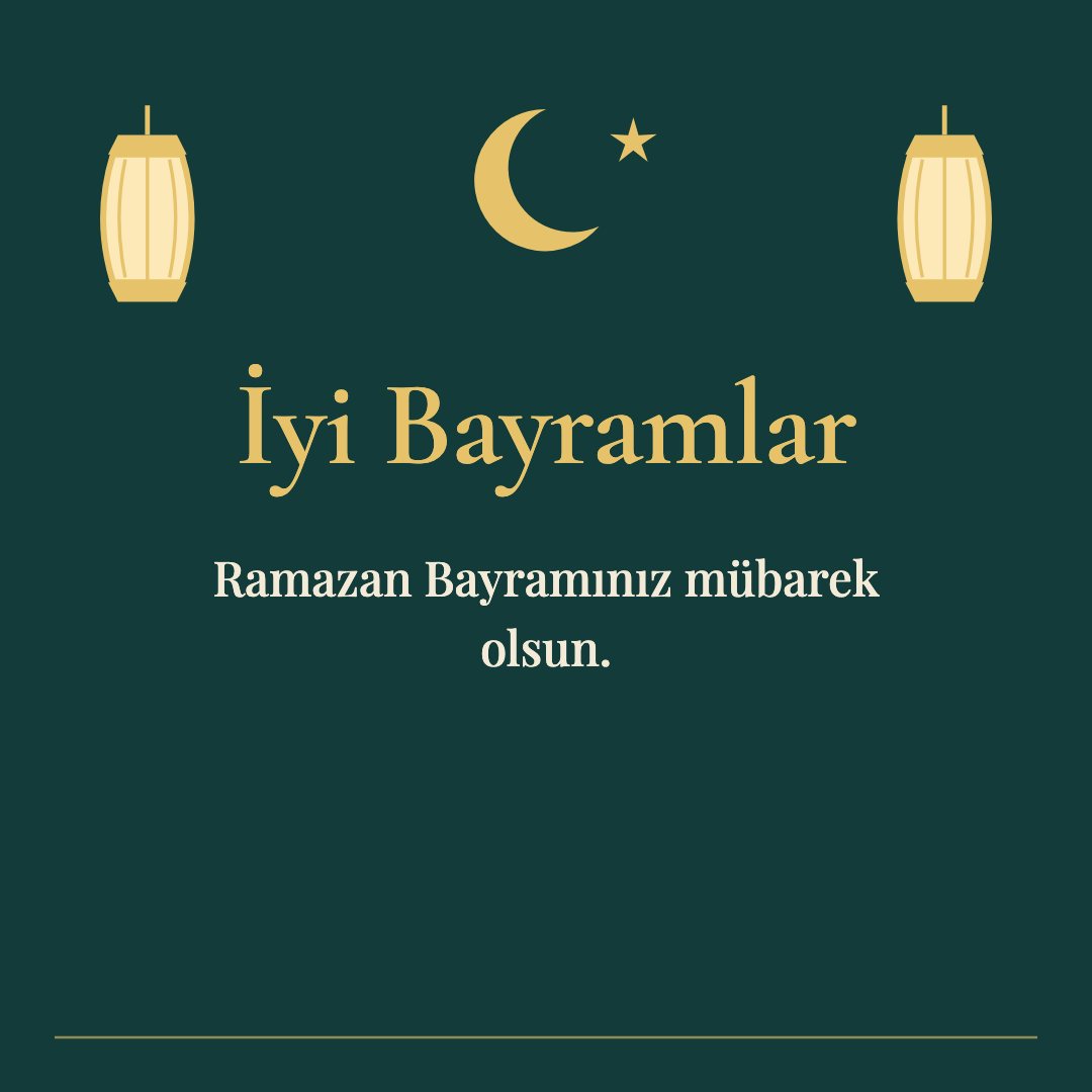 İyi Bayramlar resimli kart: Ramazan Bayramınız mübarek olsun.