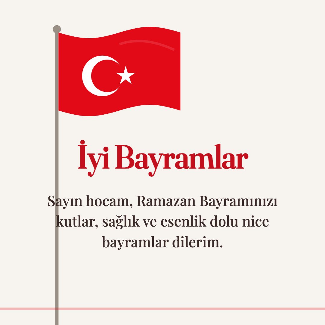 İyi Bayramlar resimli kart: Sayın hocam, Ramazan Bayramınızı kutlar, sağlık ve esenlik dolu nice bayramlar dilerim.