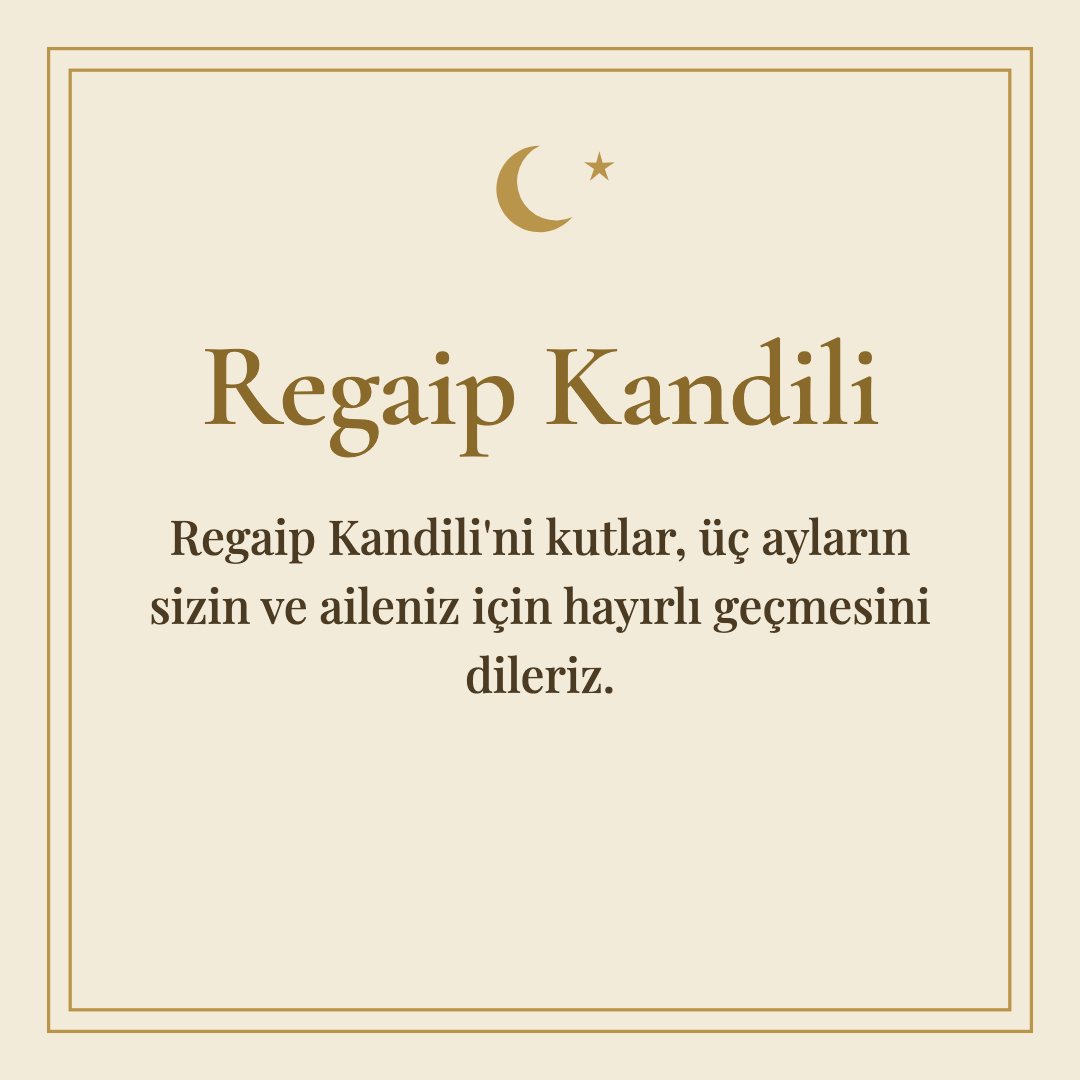 Regaip Kandili resimli kart: Regaip Kandili'ni kutlar, üç ayların sizin ve aileniz için hayırlı geçmesini dileriz.