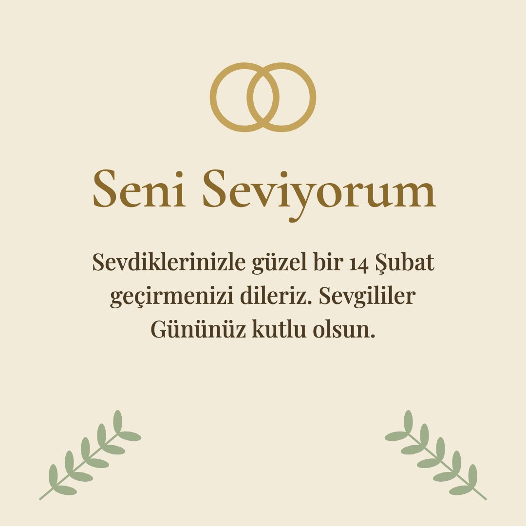 Seni Seviyorum resimli kart: Sevdiklerinizle güzel bir 14 Şubat geçirmenizi dileriz. Sevgililer Gününüz kutlu olsun.