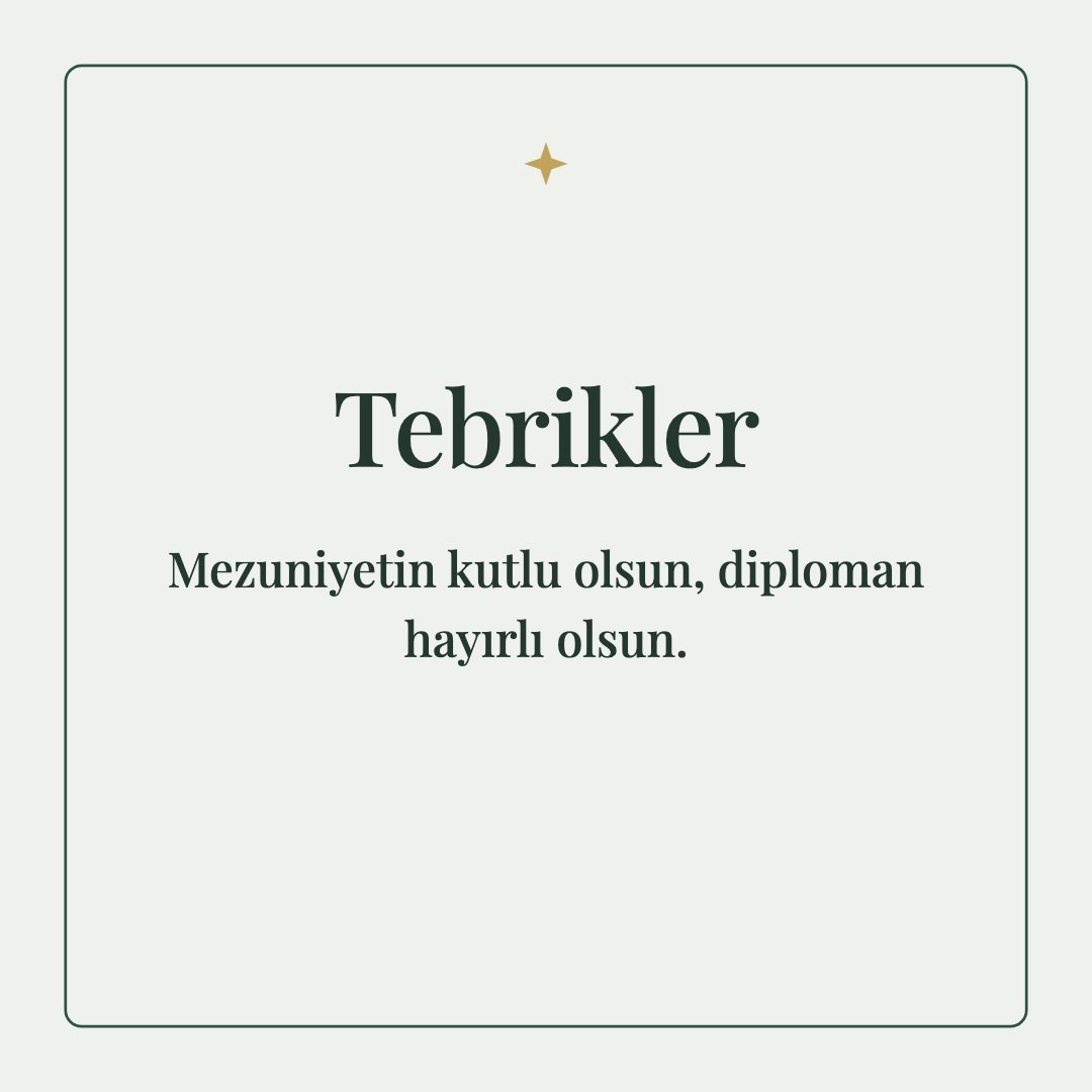 Tebrikler resimli kart: Mezuniyetin kutlu olsun, diploman hayırlı olsun.