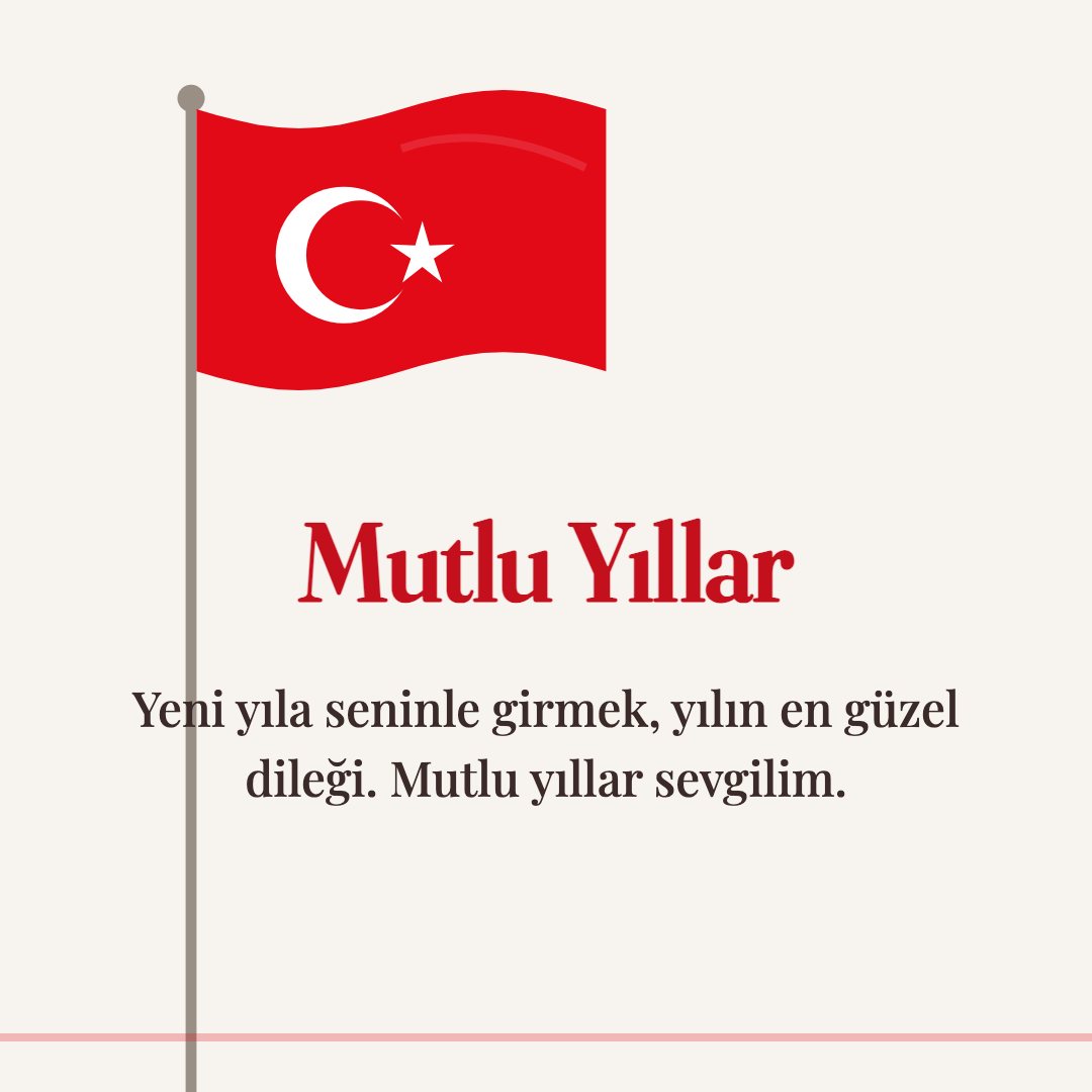 Mutlu Yıllar resimli kart: Yeni yıla seninle girmek, yılın en güzel dileği. Mutlu yıllar sevgilim.