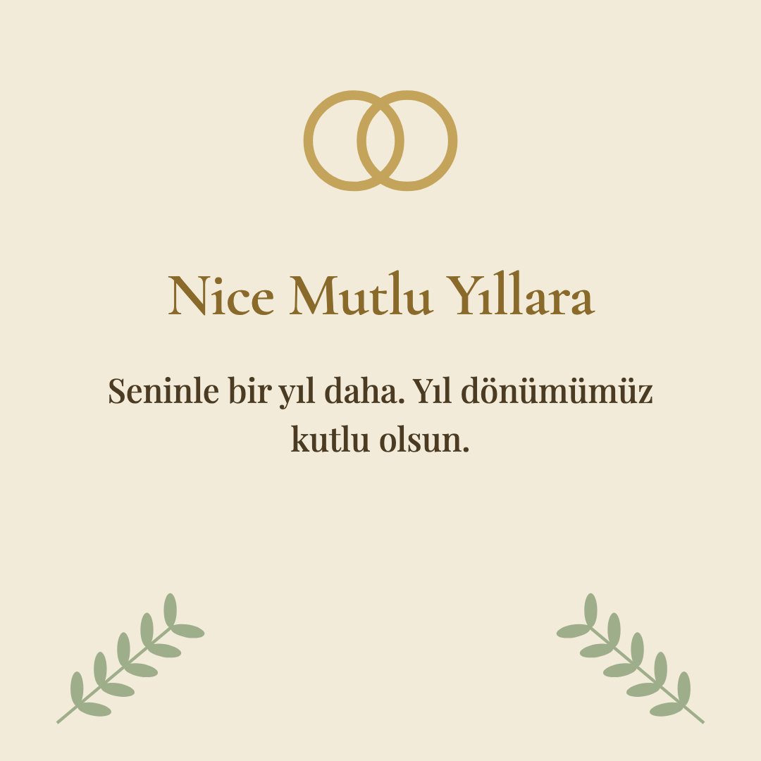 Nice Mutlu Yıllara resimli kart: Seninle bir yıl daha. Yıl dönümümüz kutlu olsun.